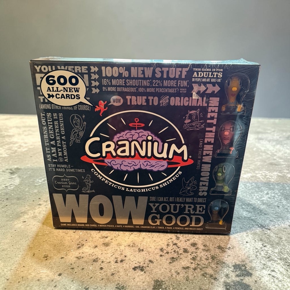 Cranium Wow You're Good Board Game Hasbro 2007 Adult Game Night SEALED NIB